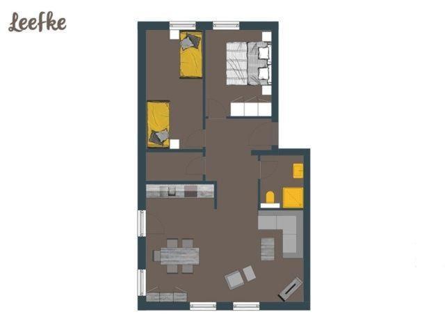 Leefke Apartment Goting Екстериор снимка